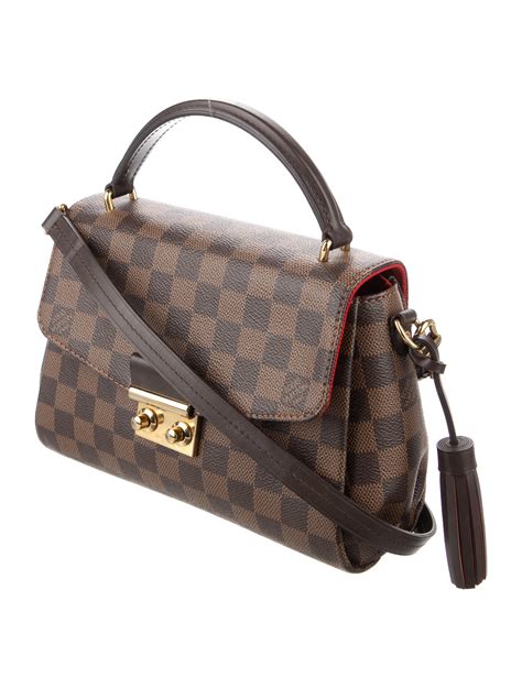 louis vuitton damier ebene croisette price|damier louis vuitton crossbody.